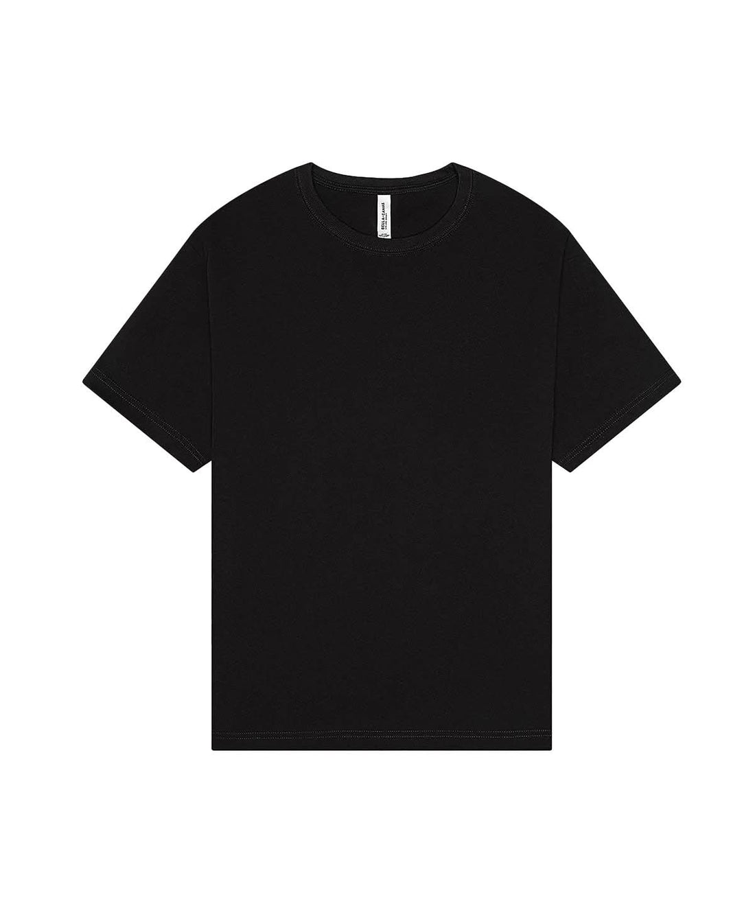Bella Canvas Unisex heavy boxy tee BE155 - Black - Customisable T-Shirts