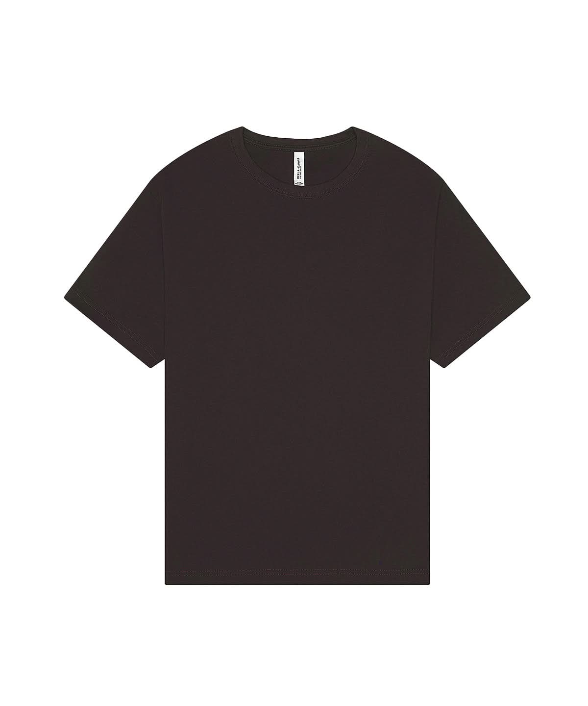 Bella Canvas Unisex heavy boxy tee BE155 - Dark Grey - Customisable T-Shirts