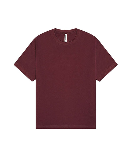 Bella Canvas Unisex heavy boxy tee BE155 - Maroon - Customisable T-Shirts