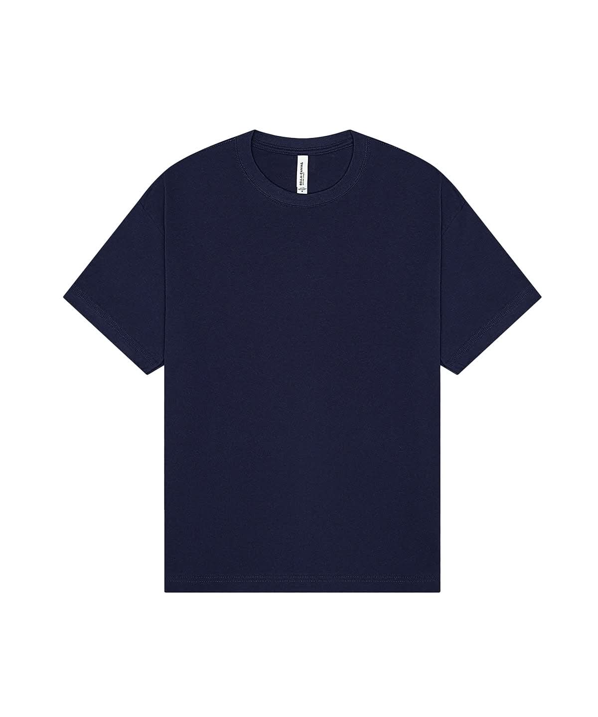 Bella Canvas Unisex heavy boxy tee BE155 - Navy - Customisable T-Shirts