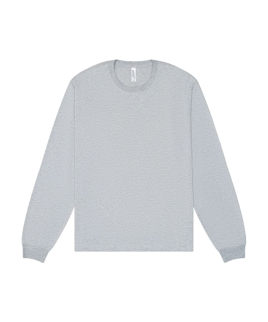 Bella Canvas Unisex heavy boxy long sleeve tee BE156 - Athletic Heather - Customisable T-Shirts