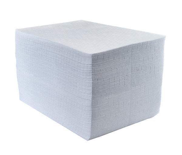 Beeswift Oil Only Pads Cm X Cm Pack Of - White 506X414X364MM - Customisable Absorbent Pads