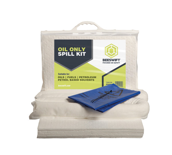 Beeswift Oil Only Spill Kit L - White 20L - Customisable Kits