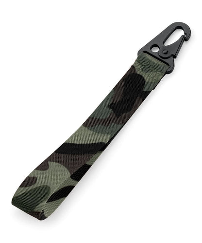 Bagbase Brandable key clip BG100 - Jungle Camo One size - Customisable Keyrings
