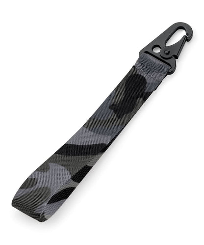 Bagbase Brandable key clip BG100 - Midnight Camo One size - Customisable Keyrings