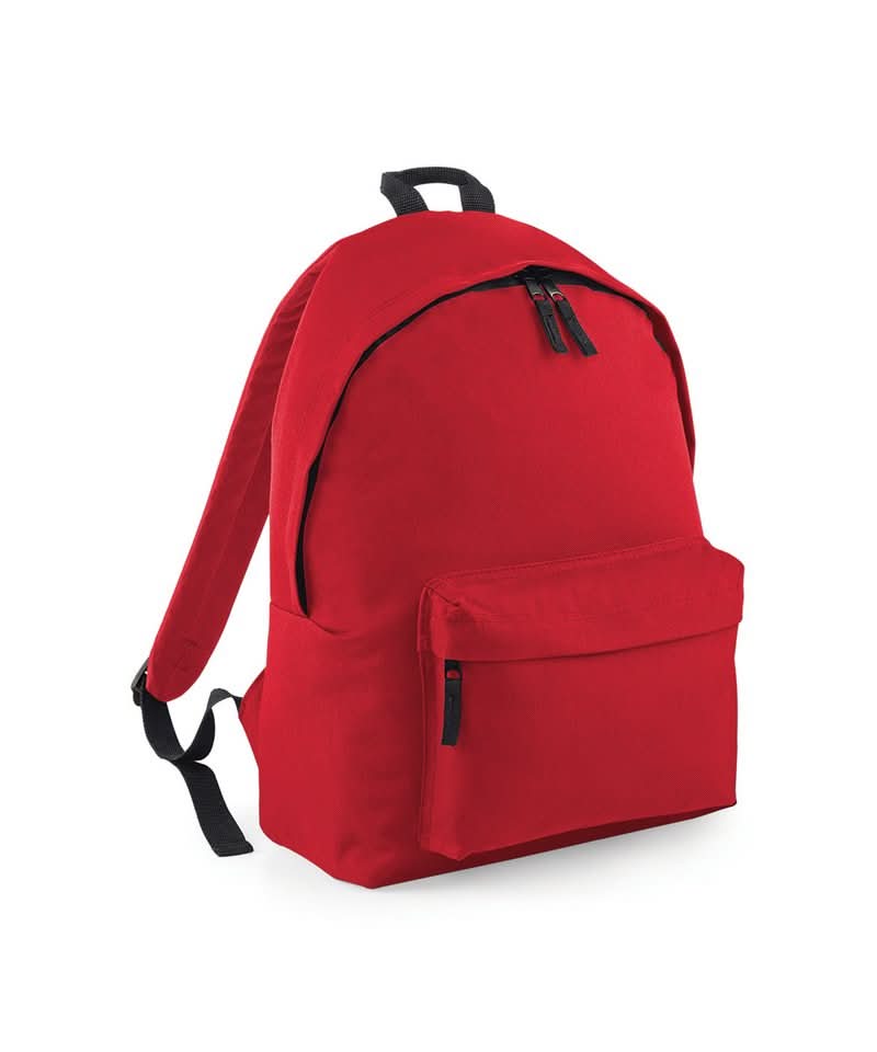 Bagbase Original fashion backpack BG125 - Classic red One size - Customisable Bags