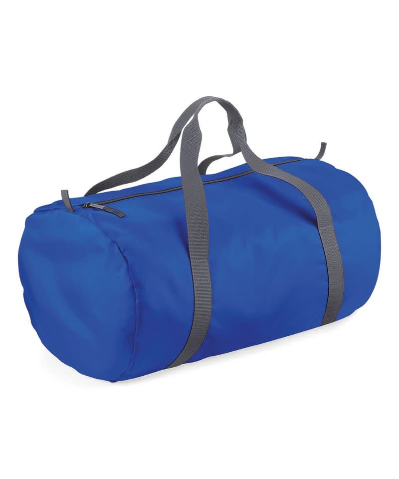 Bagbase Packaway barrel bag BG150 - Bright Royal One size - Customisable Bags