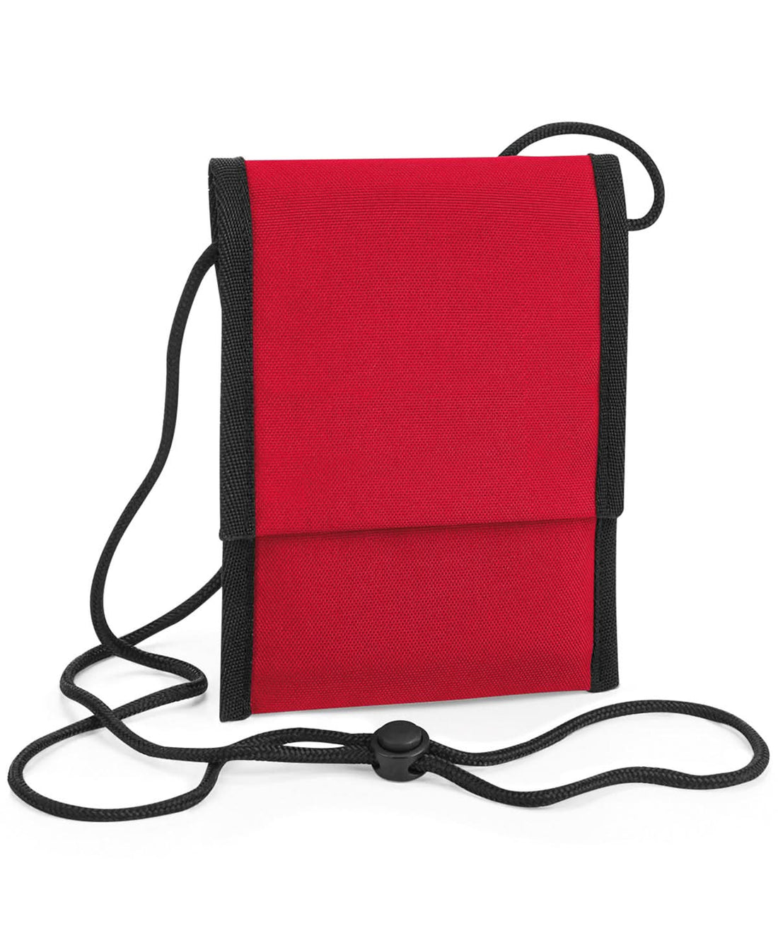 Bagbase Recycled cross body pouch BG283 - Classic Red One size - Customisable Bags
