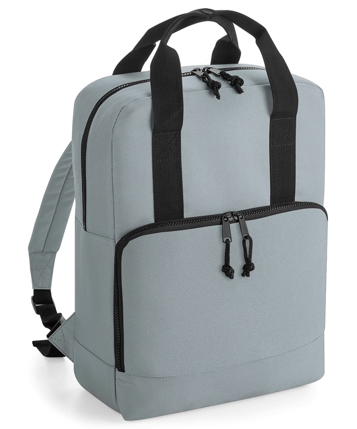 Bagbase Recycled twin handle cooler backpack BG287 - Pure Grey One size - Customisable Bags