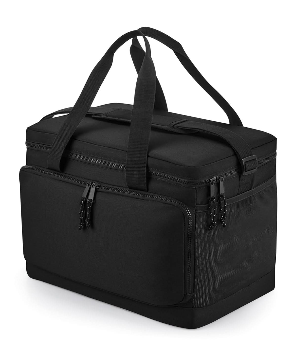 Bagbase Recycled large cooler shoulder bag BG290 - Black One size - Customisable Bags