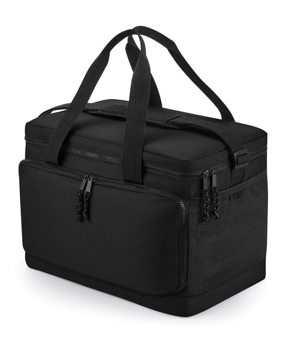 Bagbase Recycled large cooler shoulder bag BG290 - Black One size - Customisable Bags