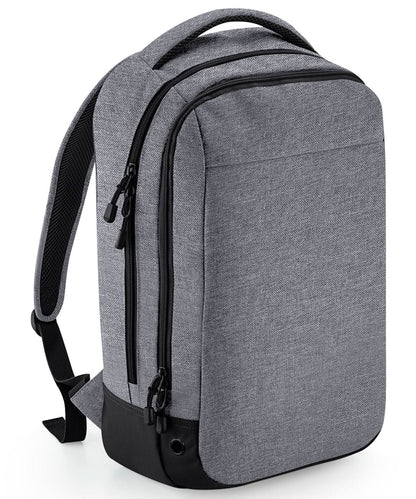 Bagbase Athleisure sports backpack BG545 - Grey Marl One size - Customisable Bags
