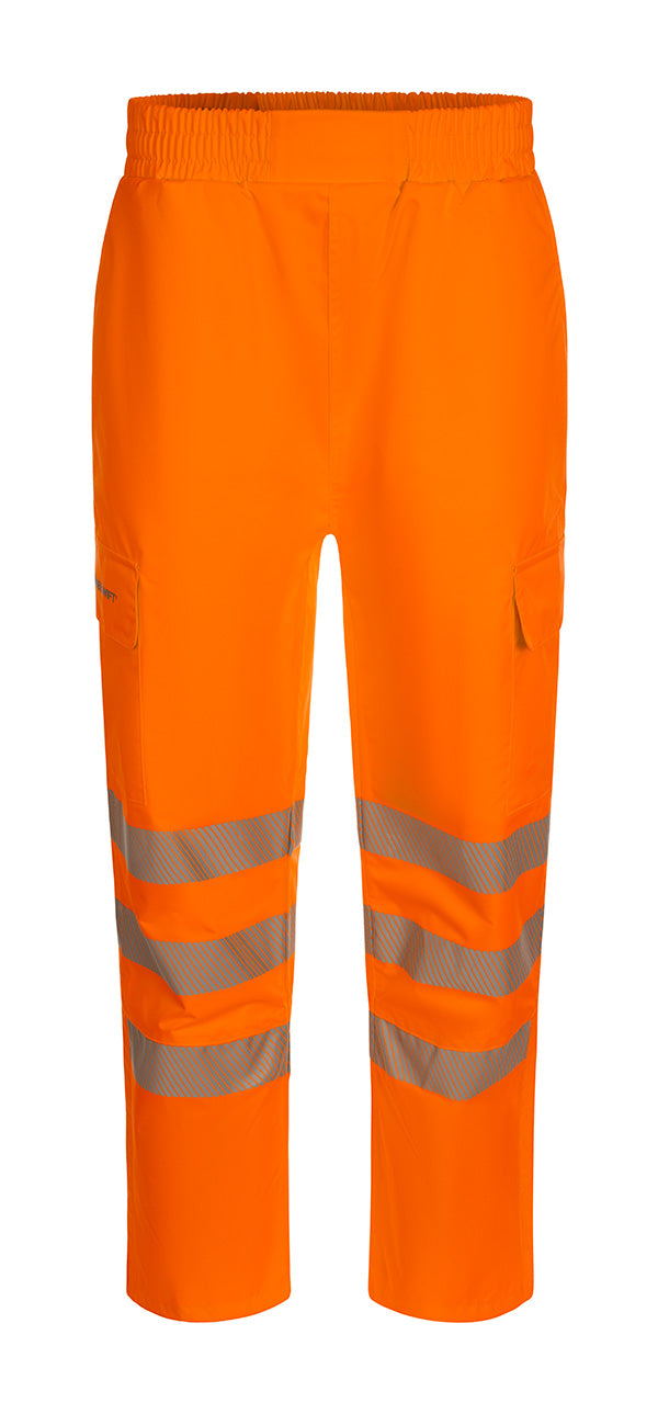 Beeswift Birkdale Hi Vis Waterproof Breathable Trousers - - Customisable Trousers