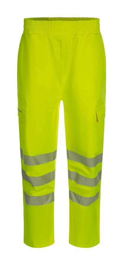 Beeswift Birkdale Hi Vis Waterproof Breathable Trousers - - Customisable Trousers