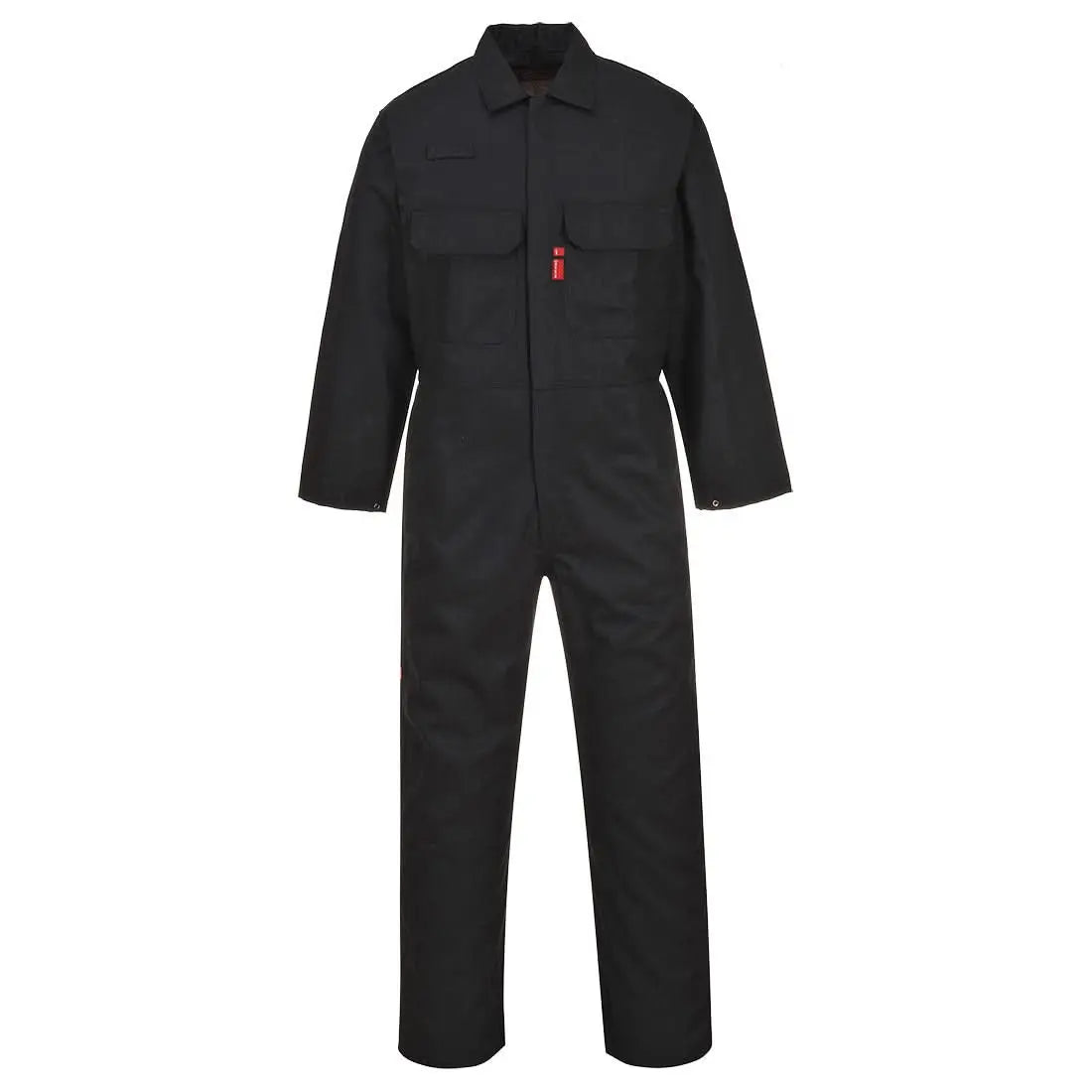 Bizweld Work Fr Coverall Biz1 - Black - Customisable Coveralls