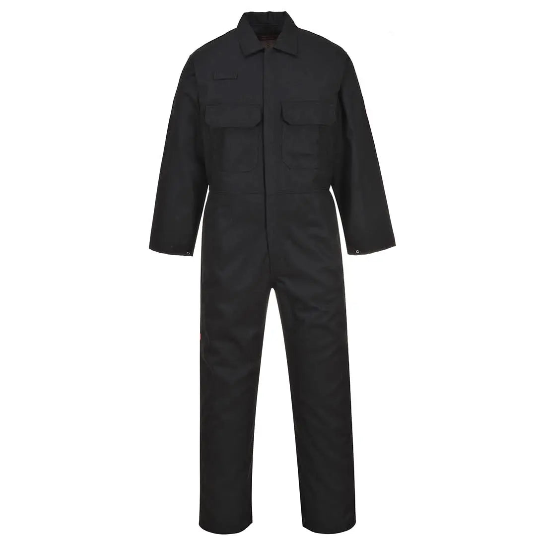 Bizweld Work Fr Coverall Biz1 - Black Tall - Customisable Coveralls