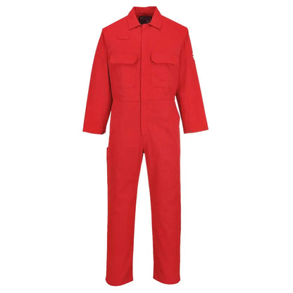 Bizweld Work Fr Coverall Biz1 - Red - Customisable Coveralls