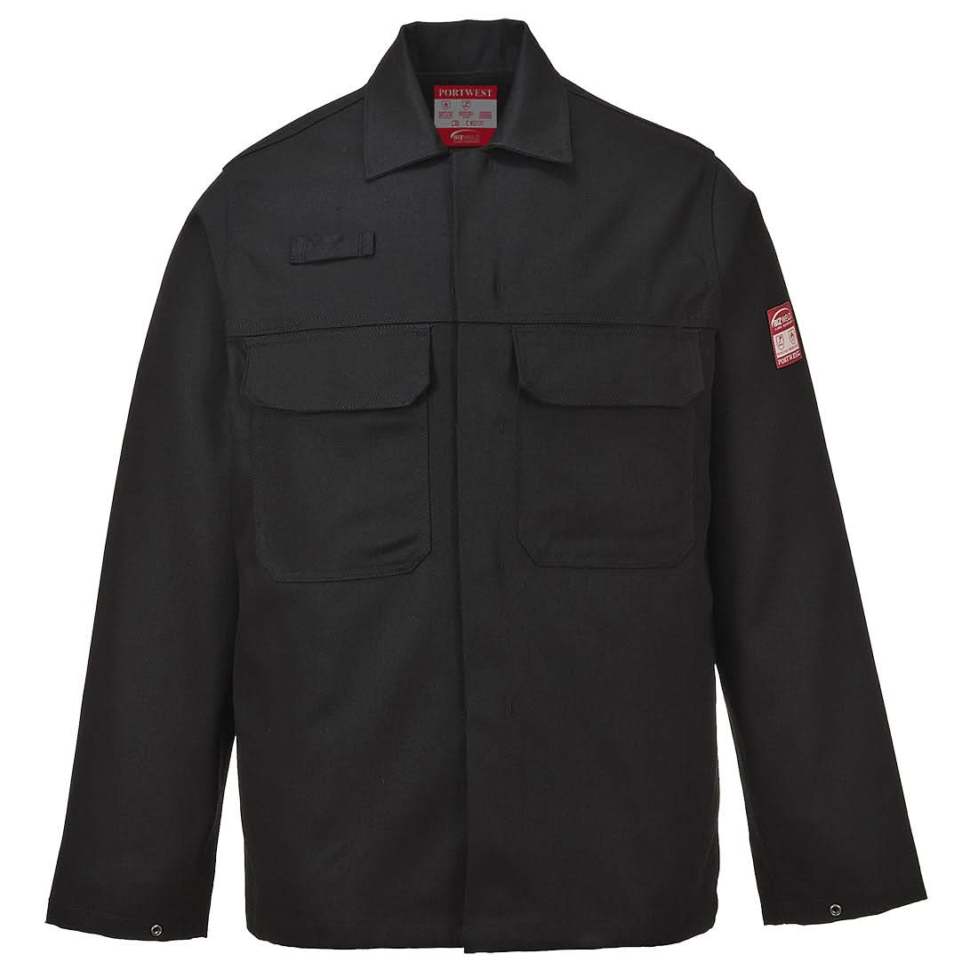 Portwest Bizweld Fr Jacket BIZ2 - Black - Customisable Jackets