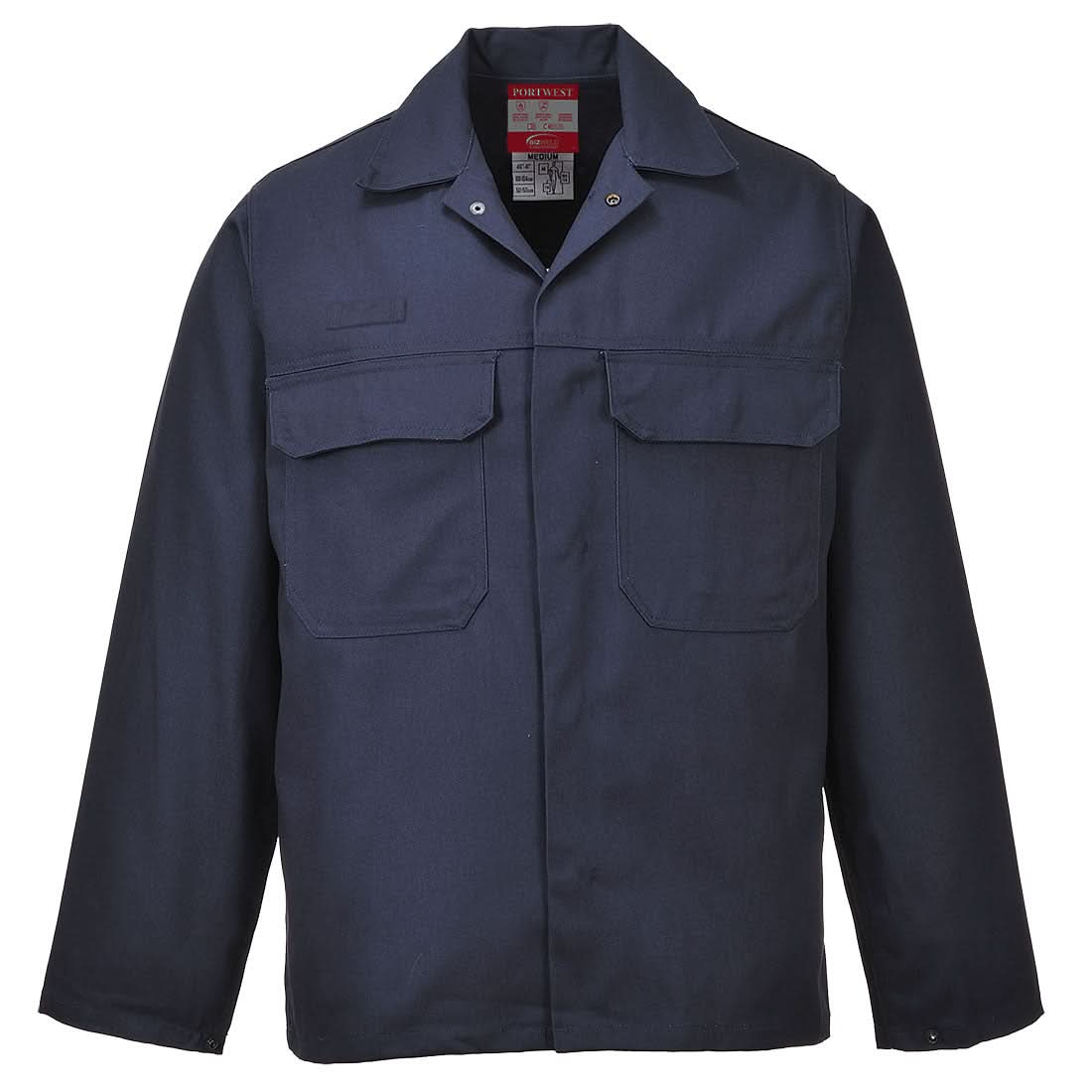 Portwest Bizweld Fr Jacket BIZ2 - Navy - Customisable Jackets