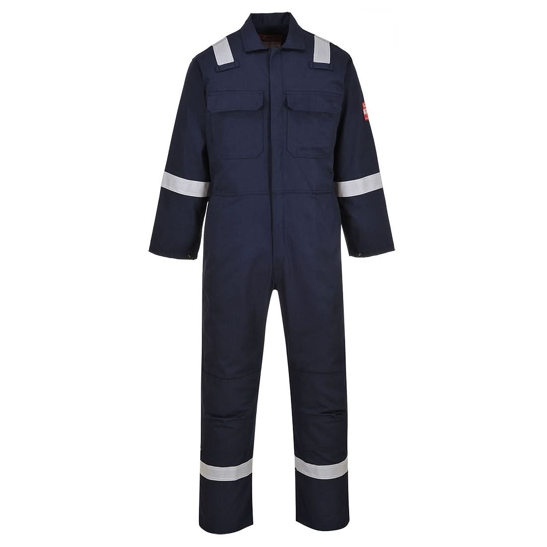 Portwest Bizweld Fr Coverall BIZ5 - Navy - Customisable Coveralls