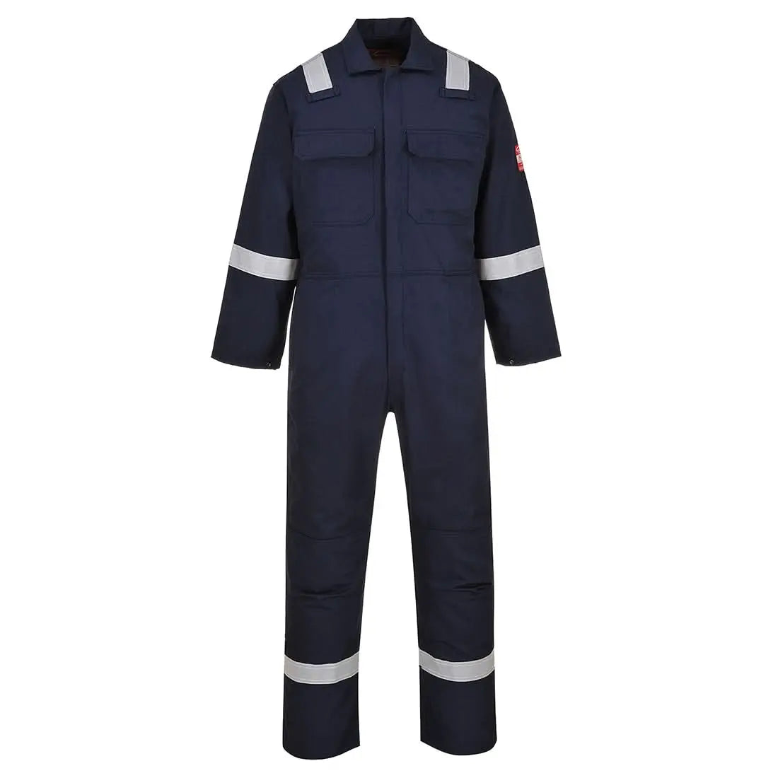 Bizweld Work Fr Coverall Biz5 - Navy Tall - Customisable Coveralls