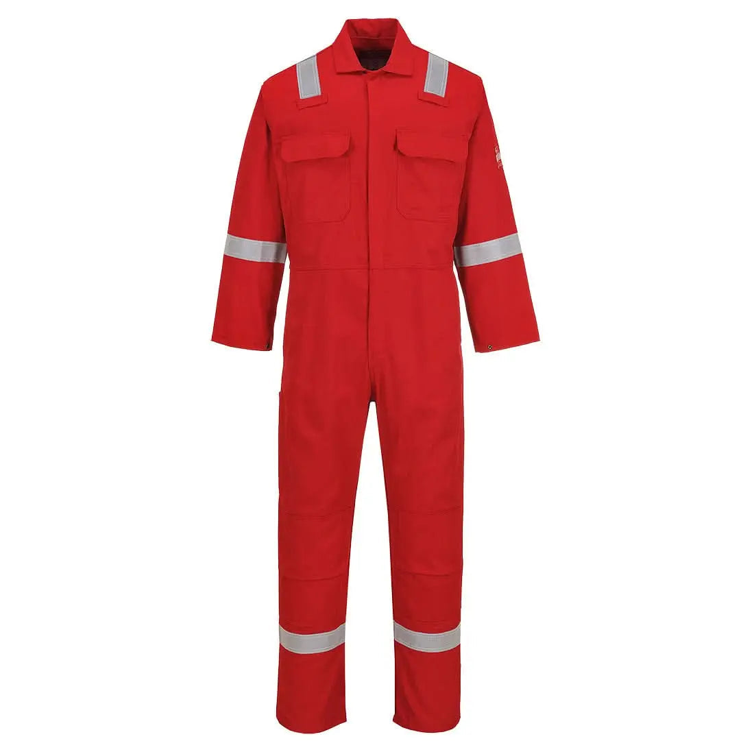 Bizweld Work Fr Coverall Biz5 - Red - Customisable Coveralls