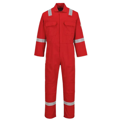 Bizweld Work Fr Coverall Biz5 - Red - Customisable Coveralls