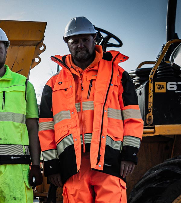 Deltic Beeswift Deltic Hi Vis Two Tone Ripstop Breathable And Waterproof Rail Jacket - - Customisable Jackets