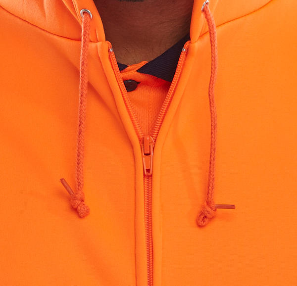 Beeswift Essential Hi Vis Zipped Hoodie - - Customisable Sweatshirts