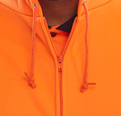 Beeswift Essential Hi Vis Zipped Hoodie - - Customisable Sweatshirts