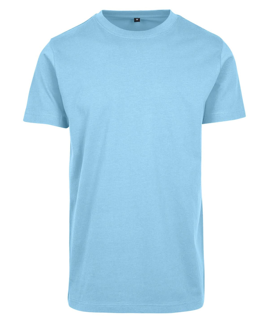 Build Your Brand BYB T shirt round neck Baltic Blue BY004 - Baltic Blue - Customisable T-Shirts