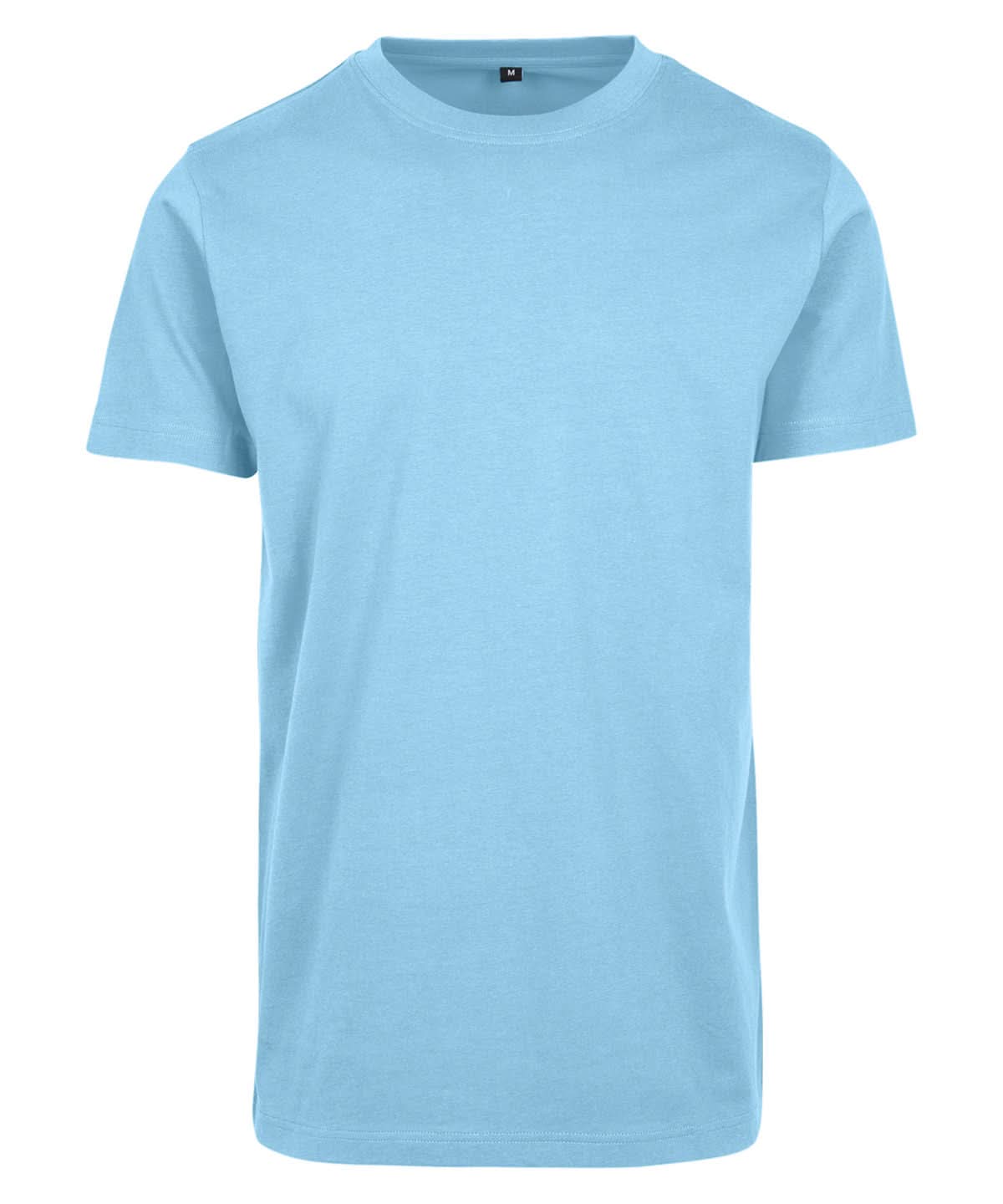 Build Your Brand BYB T shirt round neck Baltic Blue BY004 - Baltic Blue - Customisable T-Shirts