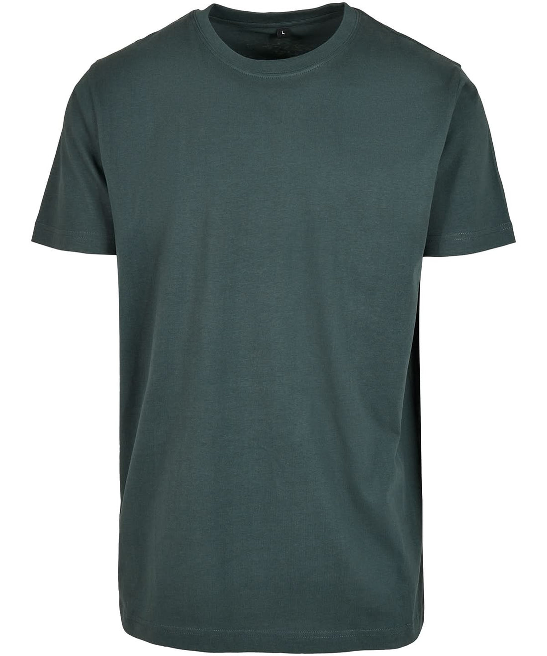 Build Your Brand BYB T shirt round neck Bottle Green BY004 - Bottle Green - Customisable T-Shirts