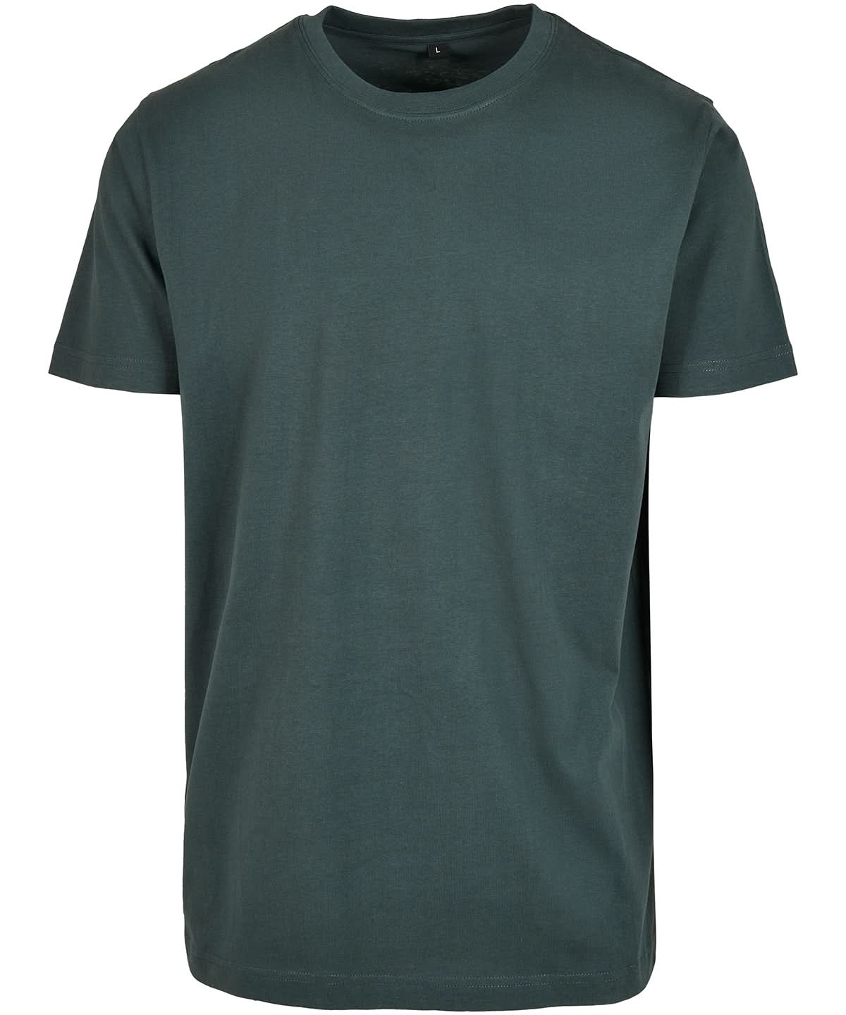 Build Your Brand BYB T shirt round neck Bottle Green BY004 - Bottle Green - Customisable T-Shirts