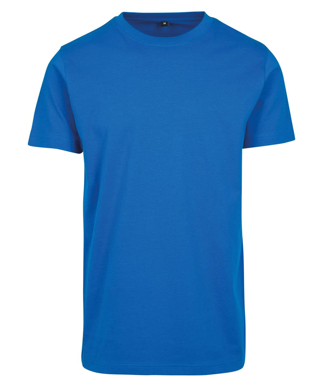 Build Your Brand BYB T shirt round neck Cobalt Blue BY004 - Cobalt Blue - Customisable T-Shirts