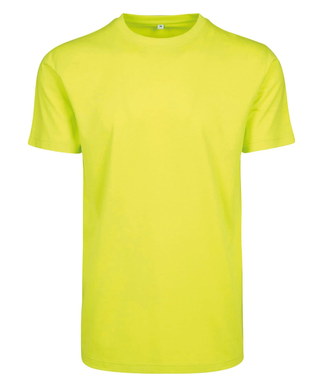 Build Your Brand BYB T shirt round neck Frozen Yellow BY004 - Frozen Yellow - Customisable T-Shirts