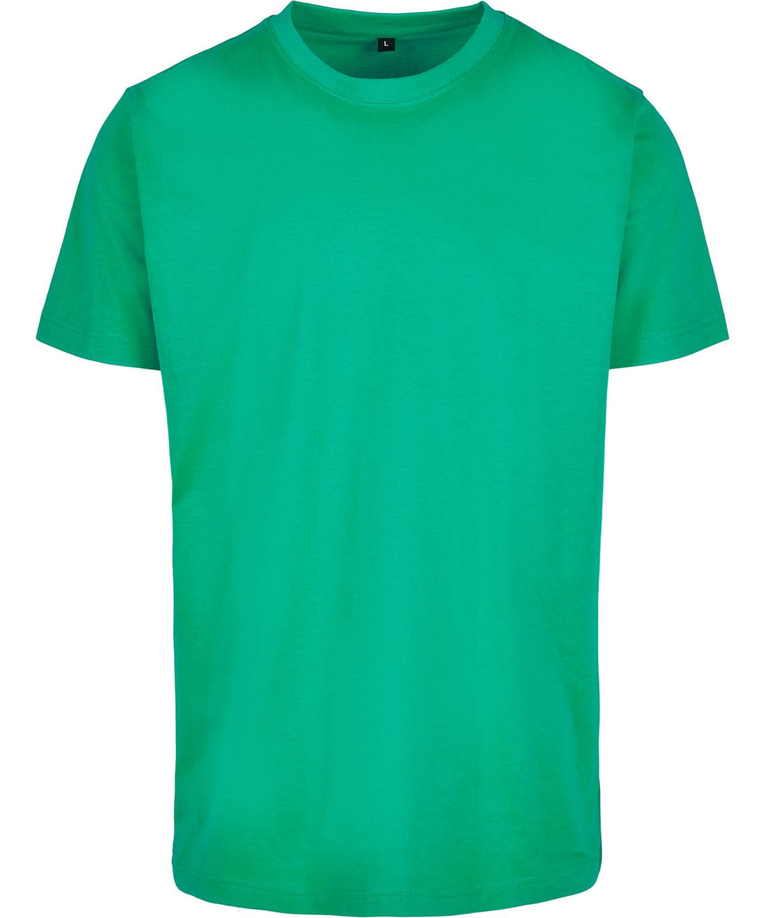 Build Your Brand BYB T shirt round neck Short Sleeve Green BY004 - Grass Green - Customisable T-Shirts