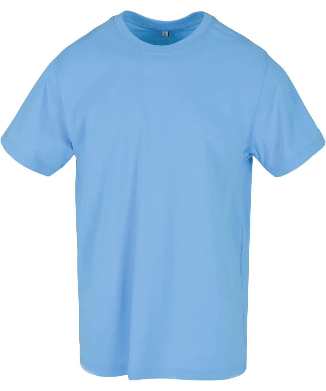 Build Your Brand BYB T shirt round neck Horizon Blue BY004 - Horizon Blue - Customisable T-Shirts
