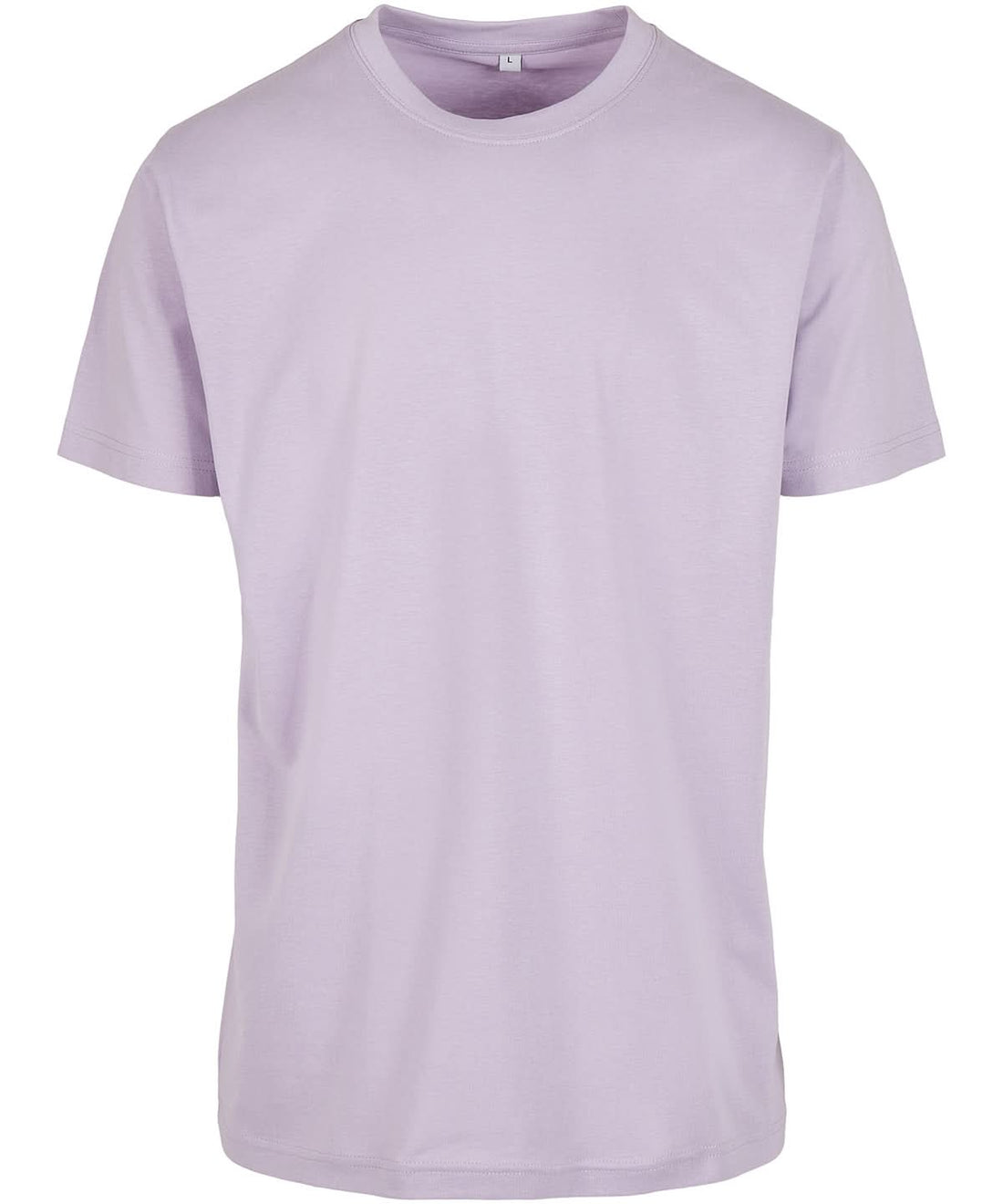 Build Your Brand BYB T shirt round neck Lilac BY004 - Lilac - Customisable T-Shirts