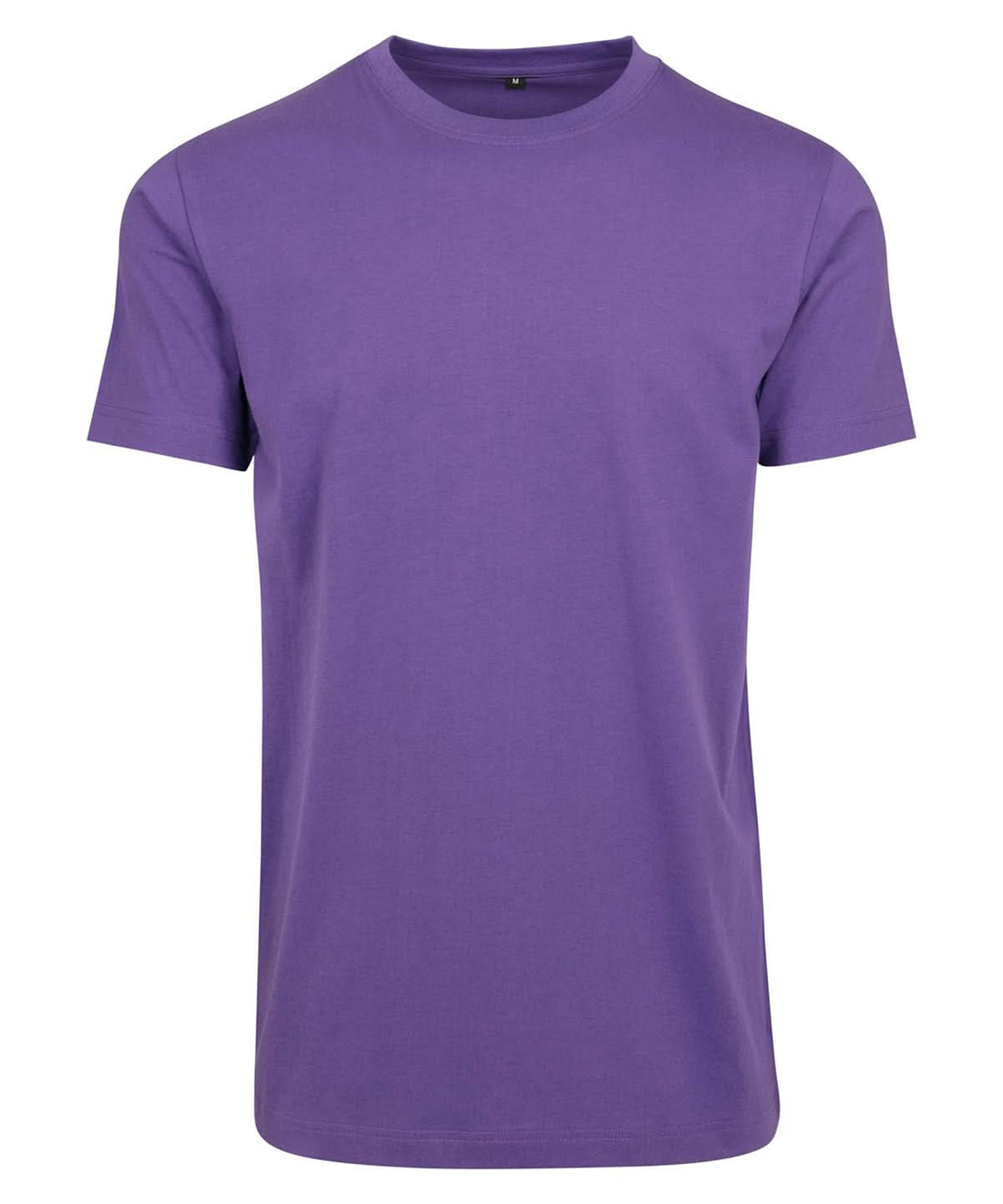Build Your Brand BYB T shirt round neck Ultra Violet BY004 - Ultra Violet - Customisable T-Shirts