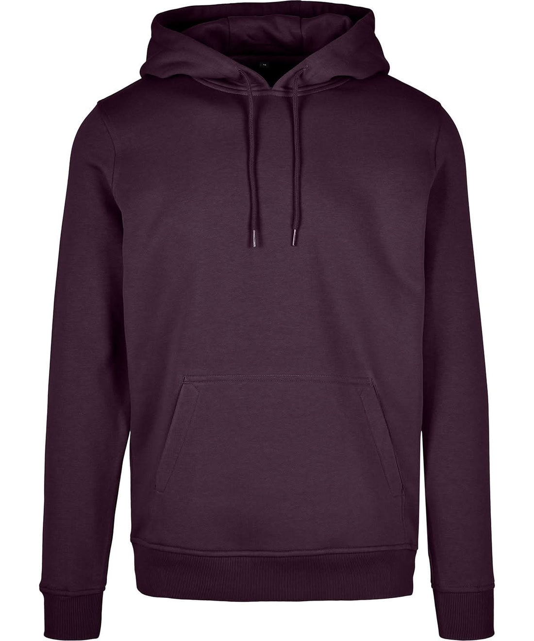 Build Your Brand BYB Heavy hoodie Plum Purple BY011 - Plum Purple - Customisable Hoodies