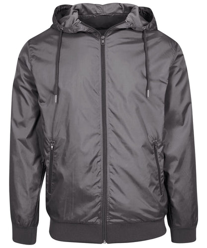 Build Your Brand BYB Wind runner BY016 - Dark Shadow Dark Shadow - Customisable Jackets