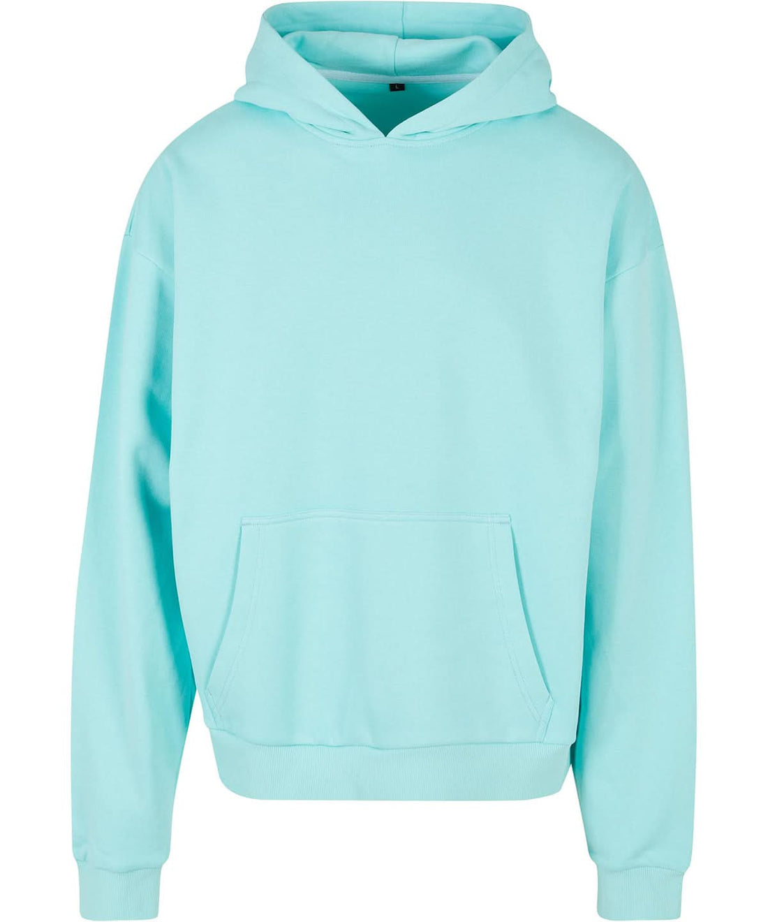 Build Your Brand BYB Ultra heavy hoodie Beryl Blue BY162 - Beryl Blue - Customisable Hoodies