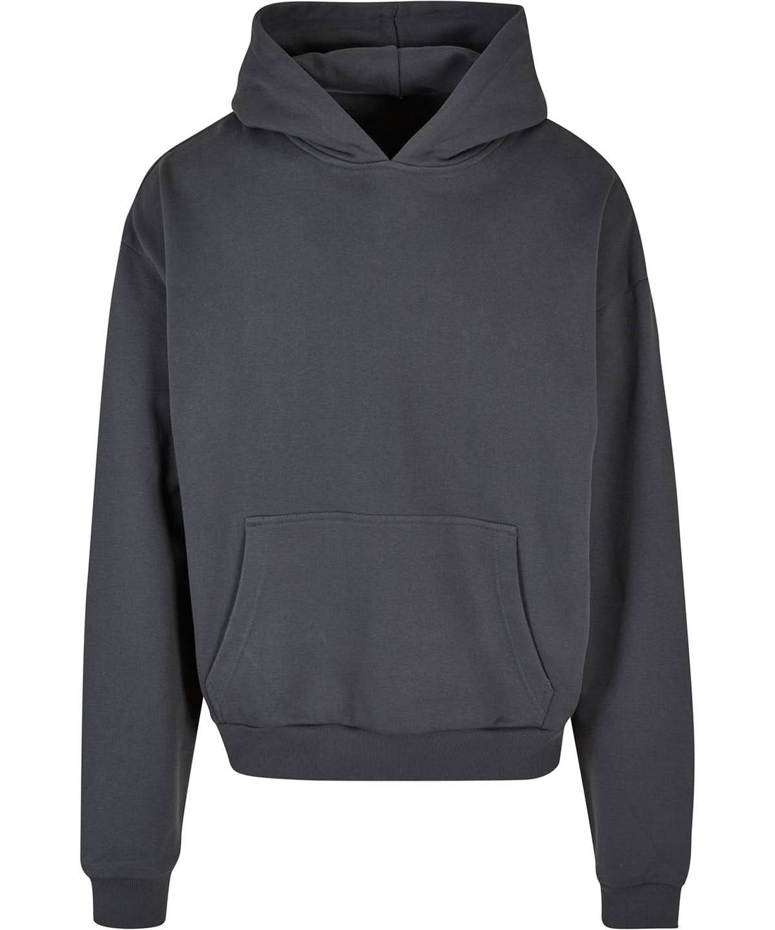 Build Your Brand BYB Ultra heavy hoodie Dark Grey BY162 - Dark Grey - Customisable Hoodies