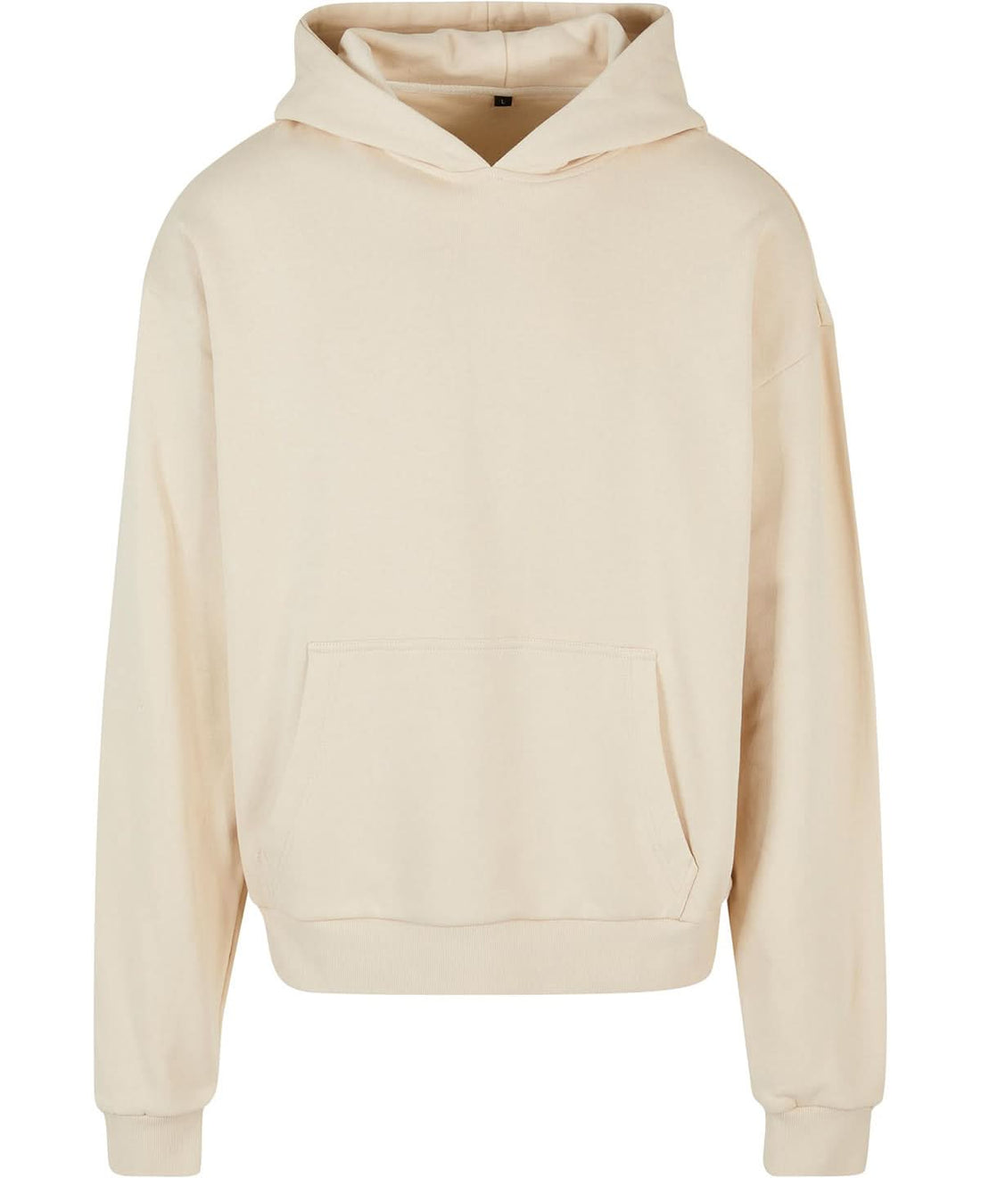 Build Your Brand BYB Ultra heavy hoodie Sand BY162 - Sand - Customisable Hoodies