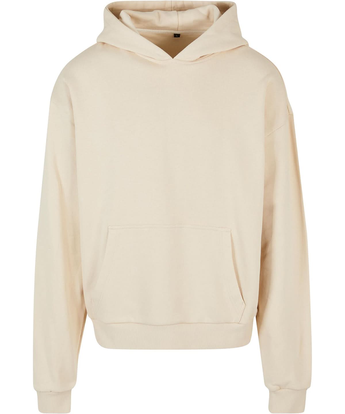 Build Your Brand BYB Ultra heavy hoodie Sand BY162 - Sand - Customisable Hoodies
