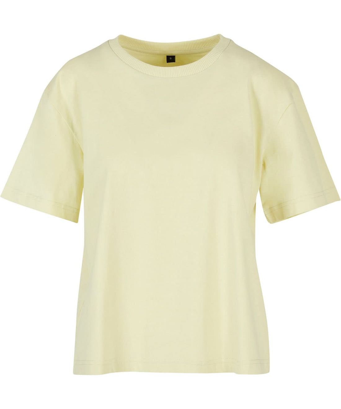 Build Your Brand BYB Womens everyday tee Soft Yellow BY211 - Soft Yellow - Customisable T-Shirts