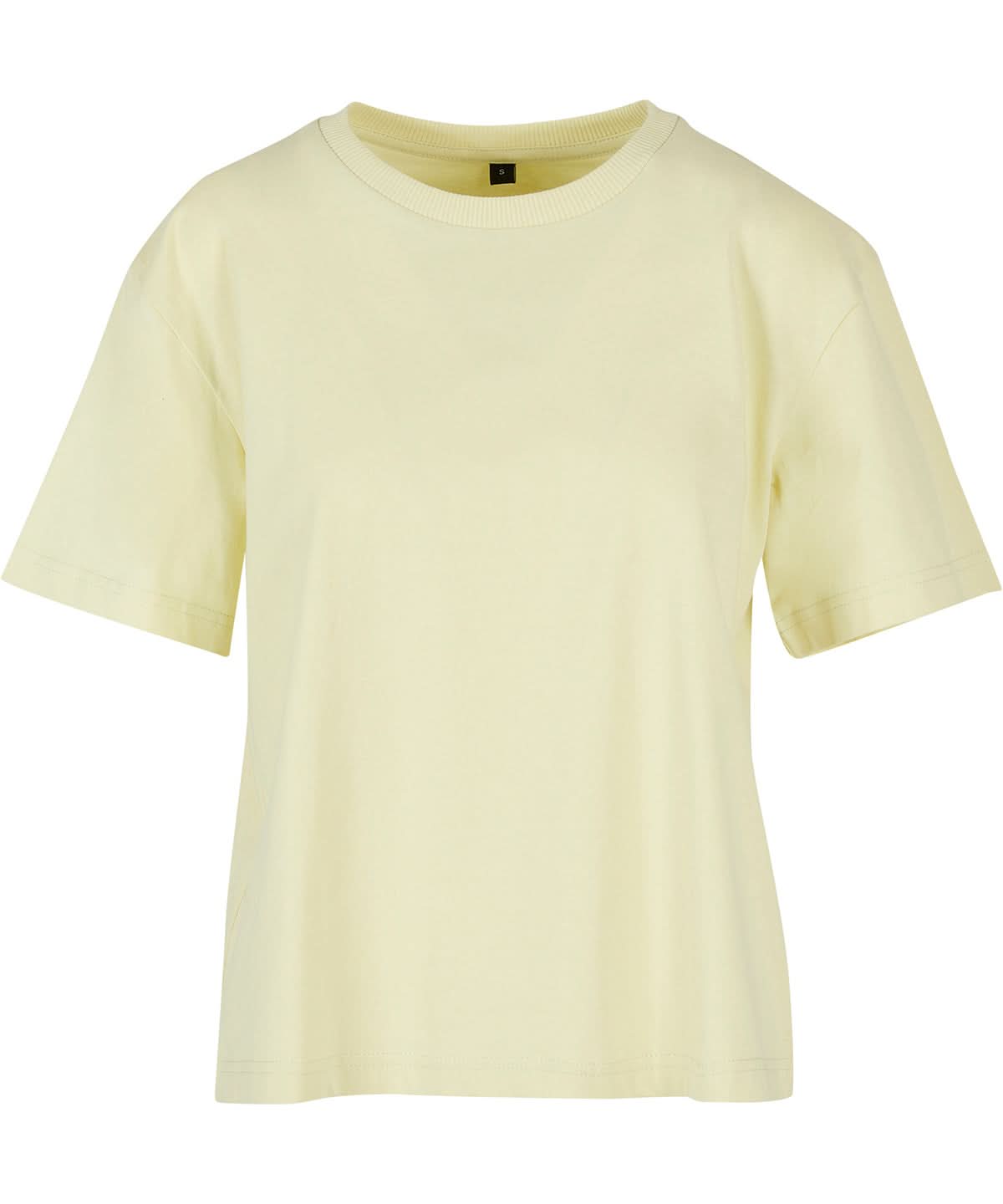 Build Your Brand BYB Womens everyday tee Soft Yellow BY211 - Soft Yellow - Customisable T-Shirts