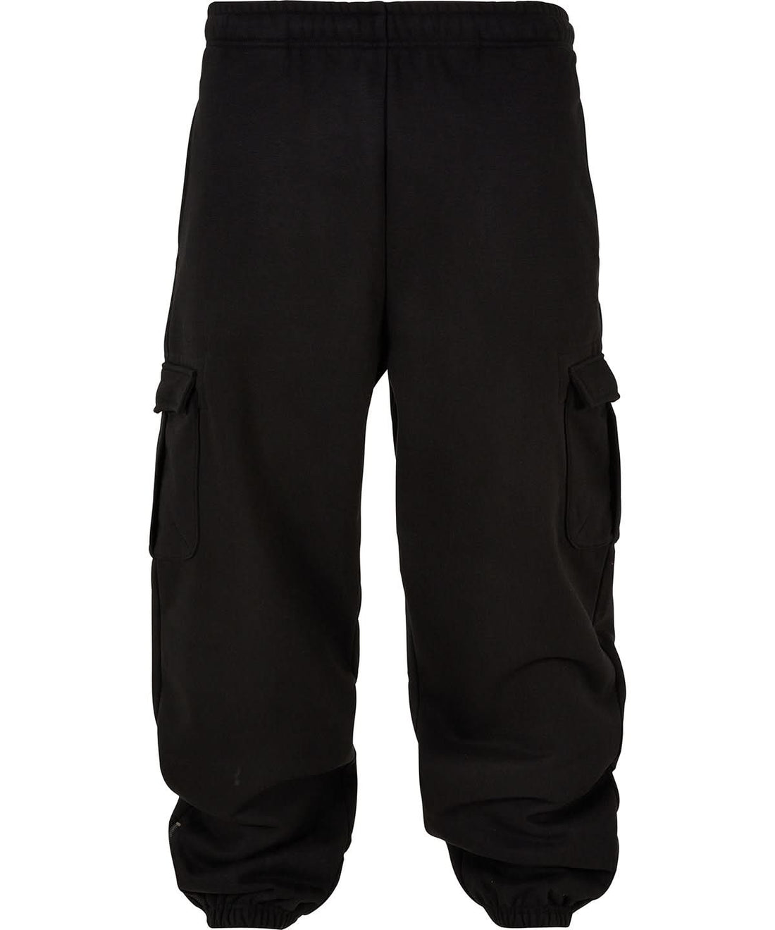 Build Your Brand BYB 90s cargo sweatpants BY258 - Black - Customisable Sweatpants