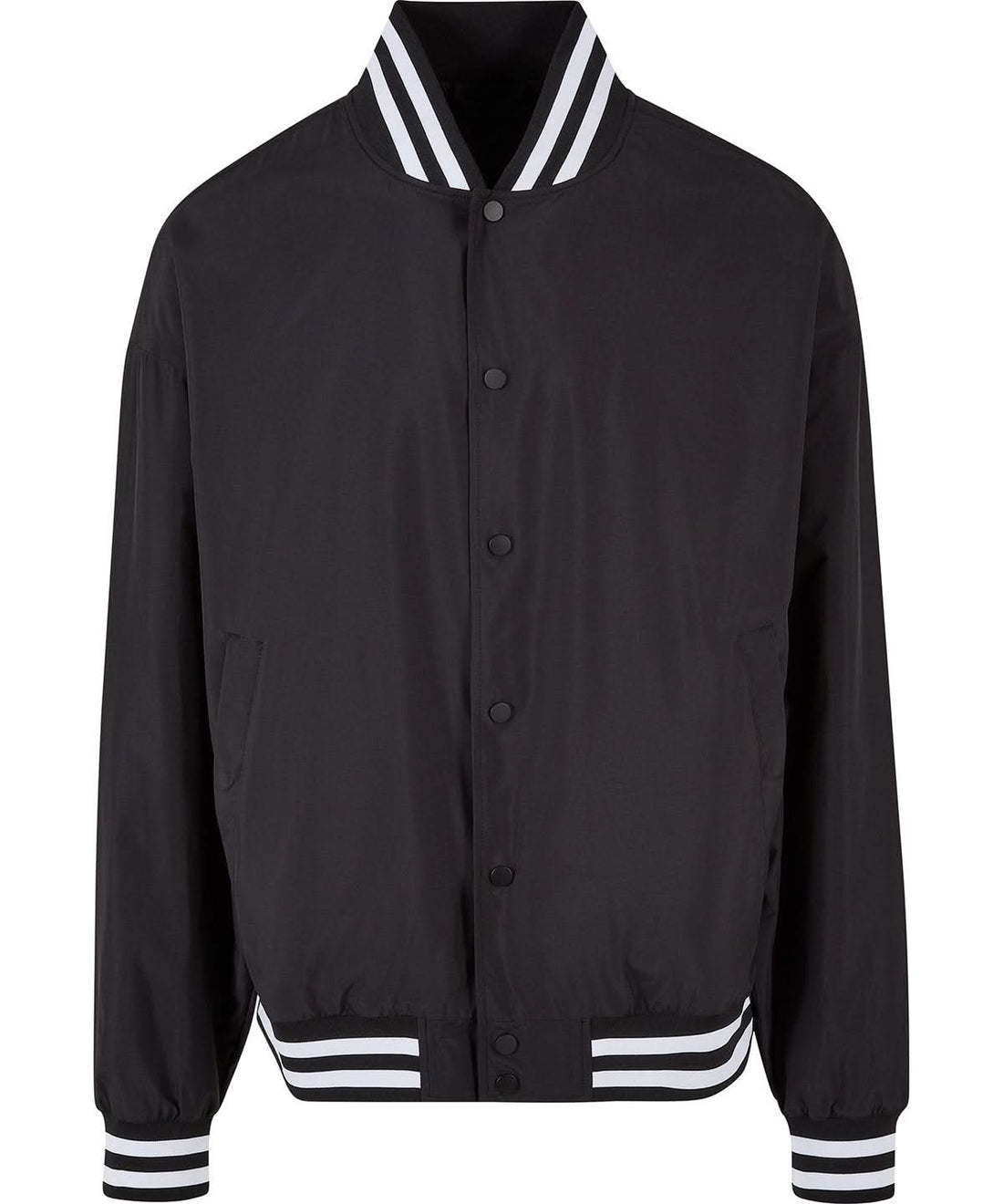 Build Your Brand BYB Light college jacket BY259 - Black - Customisable Jackets
